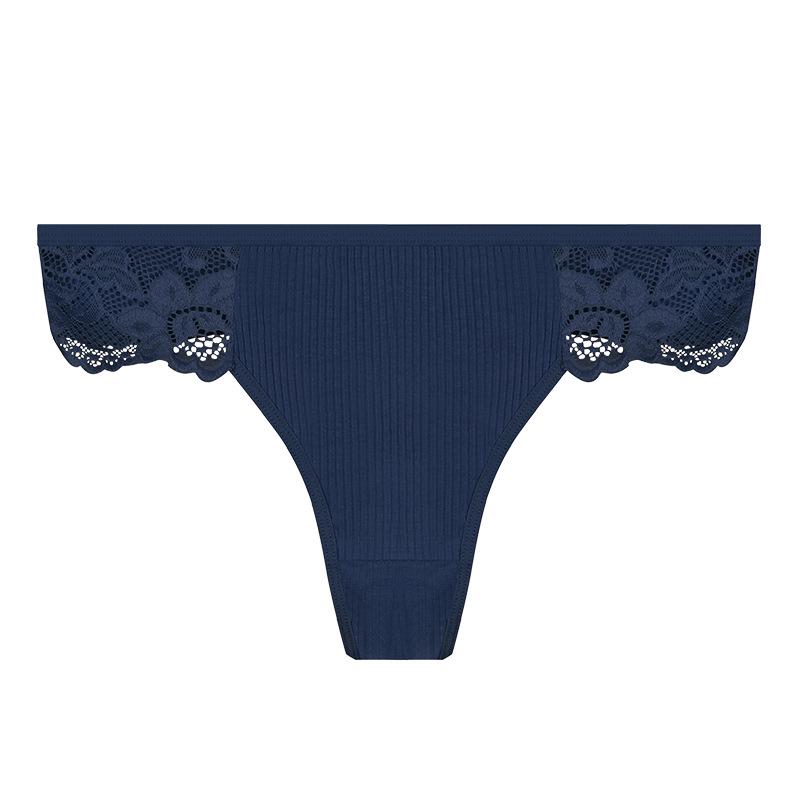 Европейско-американские бесшовные женские стринги с низкой посадкой: Сексуальные, Спортивные и для Йоги, Трусы из Чистого Хлопка Small