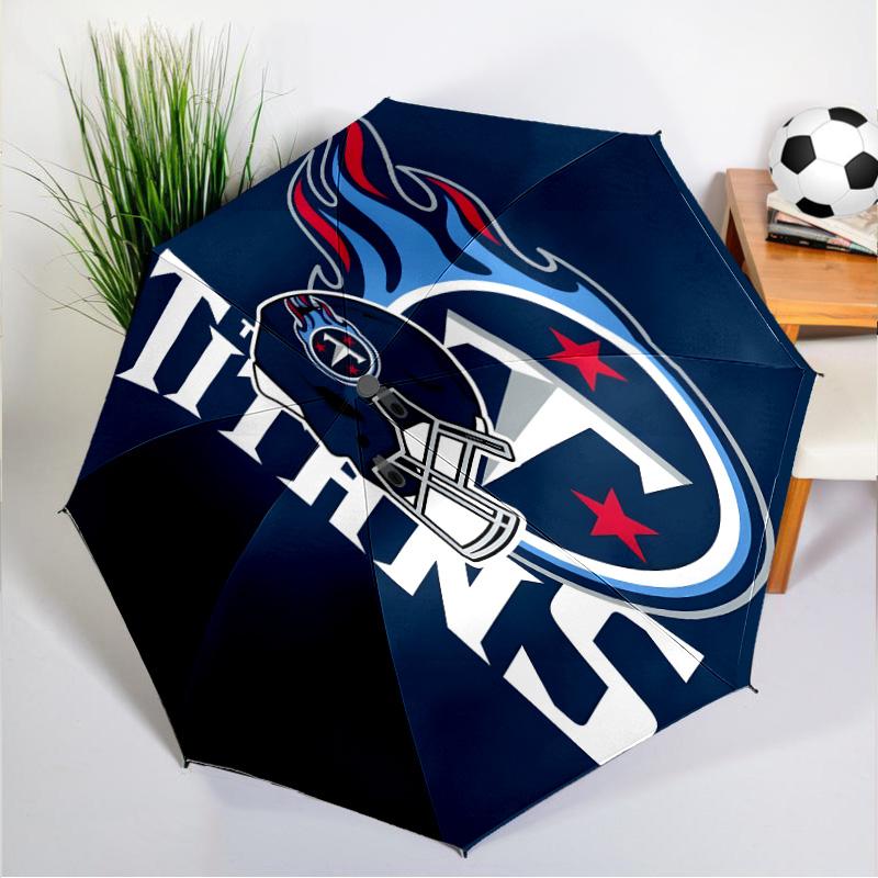 Tennessee Logo Art Umbrella 8-Frame for Travel, Camping, Casual Lightweight Portable Umbrella, Essential for Every Family Holidays Gift