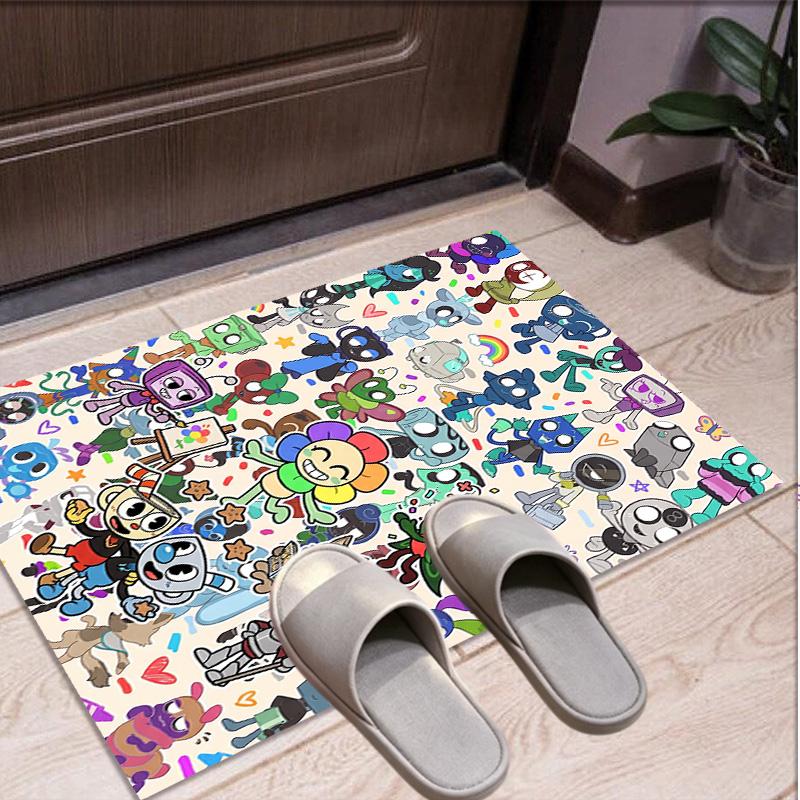 Dandy's World Pattern Rug, Indoor/Outdoor Mat, for Picnic, Gameroom, Bedroom, Office, Living Room, Home Decor Carpet, Birthday Gift