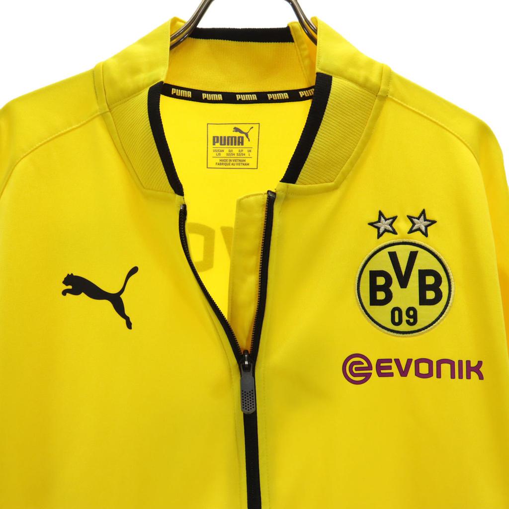 Puma Dortmund Trikotjacke L gelb Herren Gebraucht