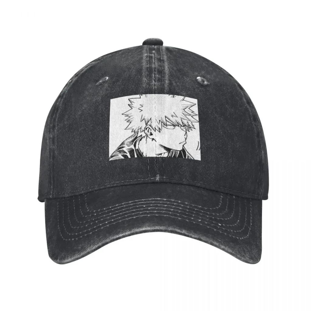 Bakugo Baseball Cap Western Hat Designer Cap Summer Hat Wild Ball Hat Unisex Hats Womens