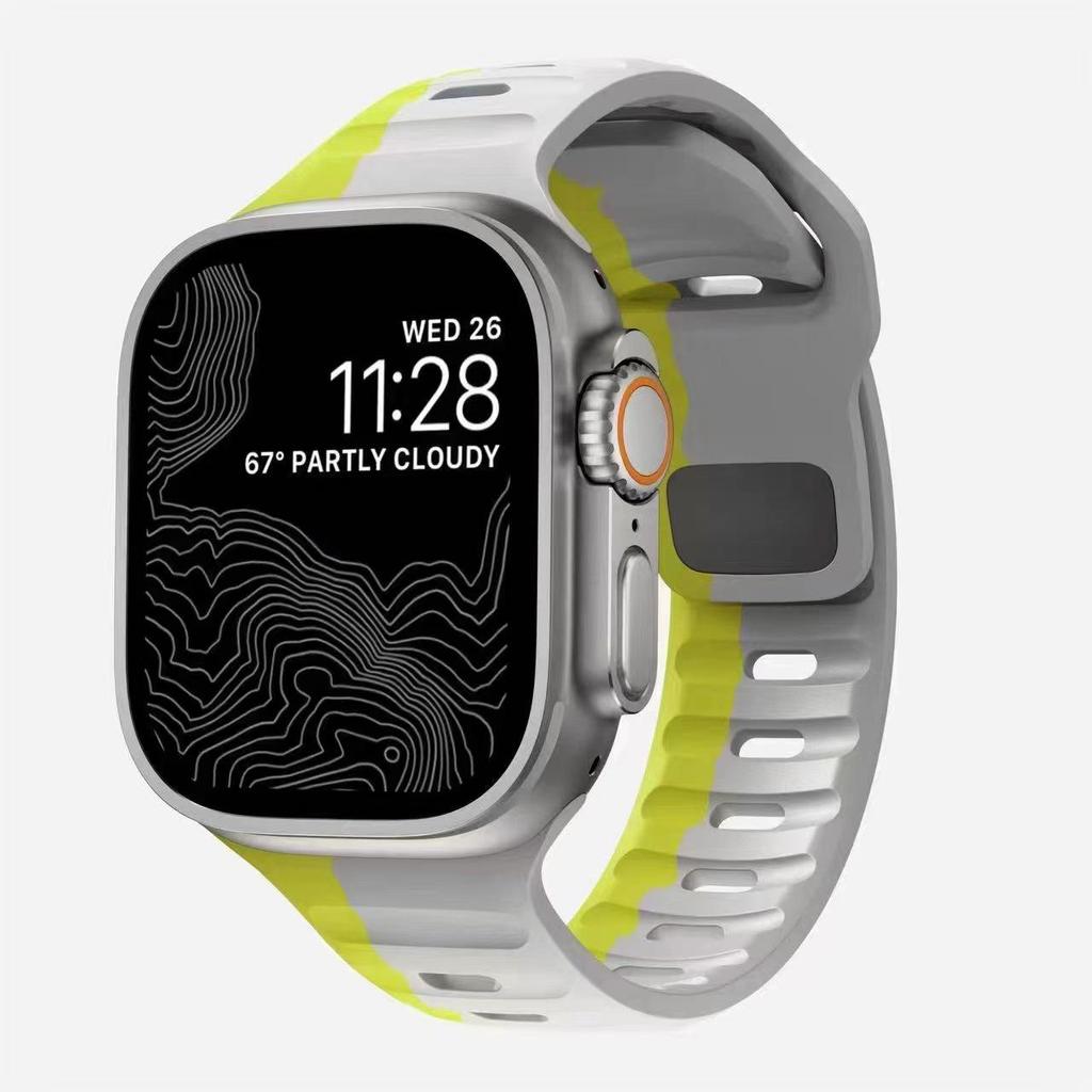 Apple Watch Silicone Straps - Single Color, Ultra Series Available