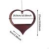 Heart Shape Hanging Planter Metal Plant Pot Professional Yard Flowerpot Indoor and Outdoor