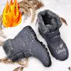 Scarpe Calde Sportive Invernali da Donna Stivali da Neve in Cotone da Donna Nuove Scarpe Casual Monocolore Stivali Alti da Moto per Esterno