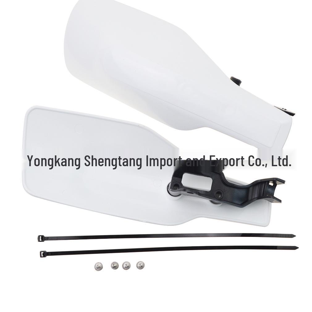 

GOOFIT Hand Guard Assembly for White Off-Road Motorcycle, Dirt Bike, and ATV Handlebar. 38.1 cm