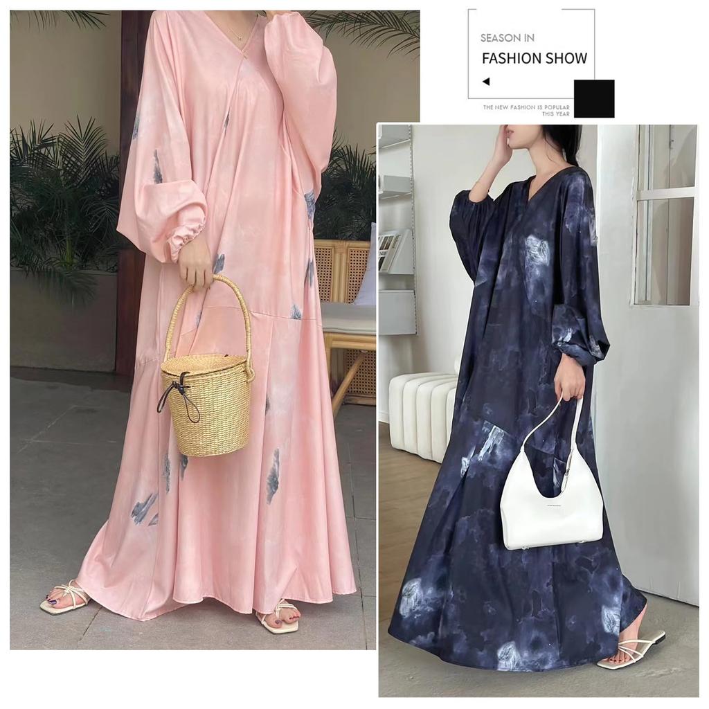 Summer Long Long Elegant and Available In Plus Loose Everyday [MSFQSNB] Women's Dress, Sleeve, V-Neck, Length, Cute, Sizes, Fit, Slimming, Stylish,