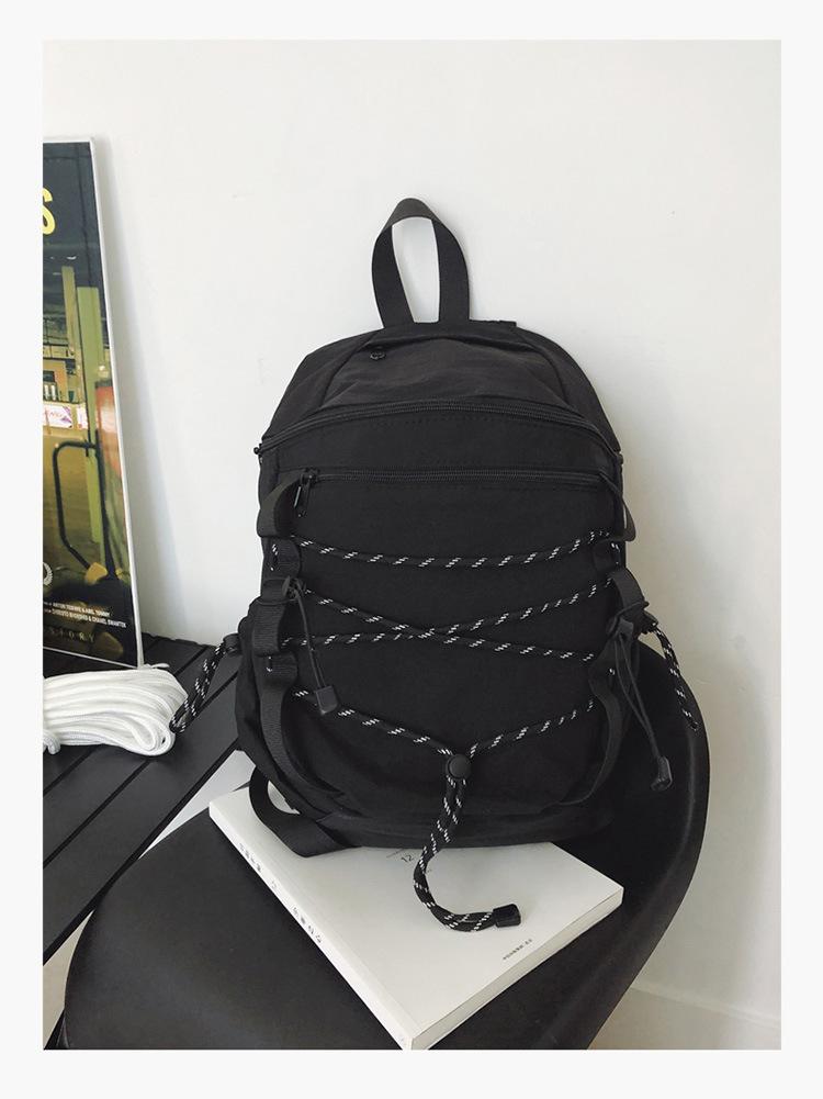 Schoolbag New Mountain Outdoor Sports Backpack Lightweight Folding Casual Backpack Drawstring Hanging Hiking Camping Hiking Bag