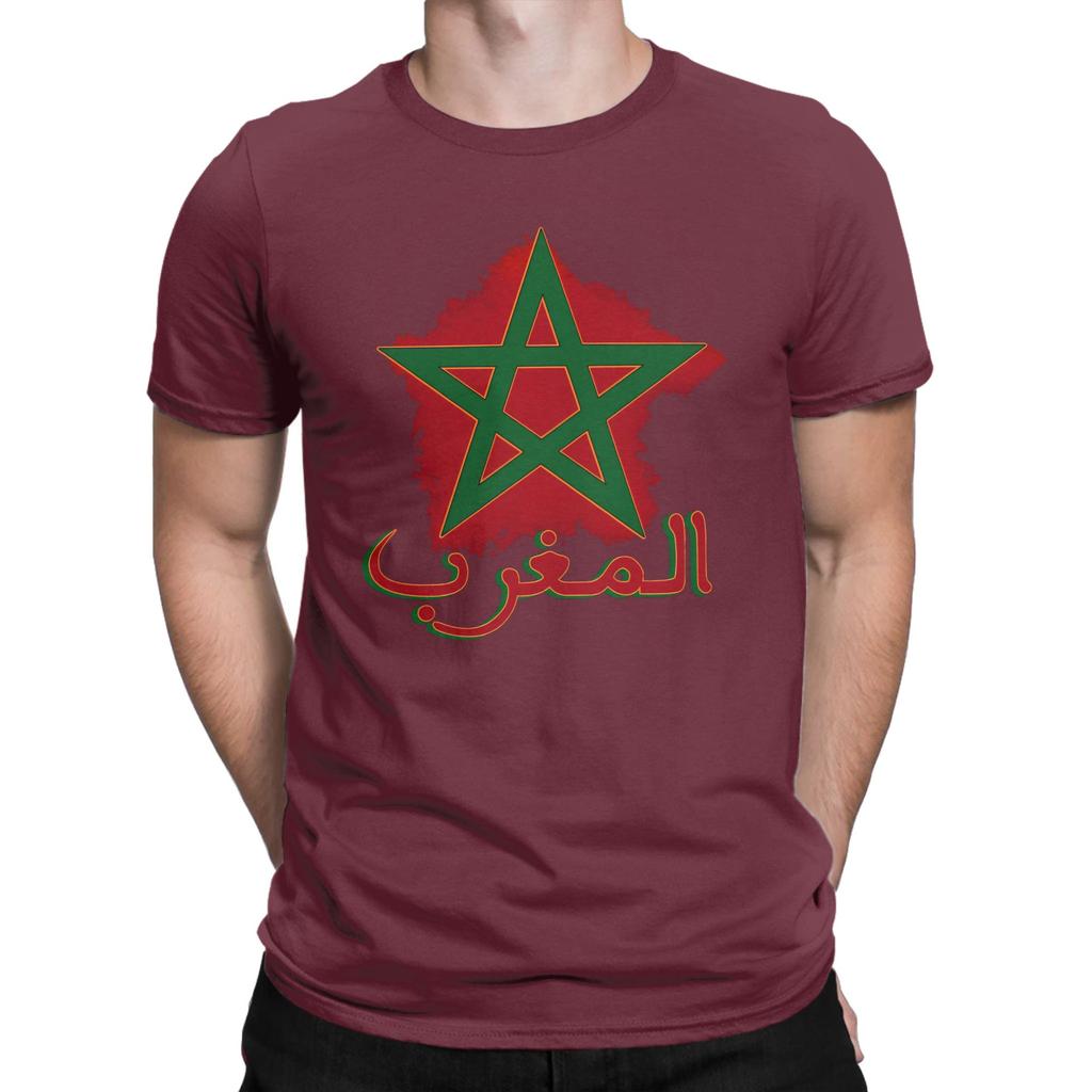 Unisex Women Graphic Print Morocco  T Shirt Tee Pure Cotton  Tshirts Clothes