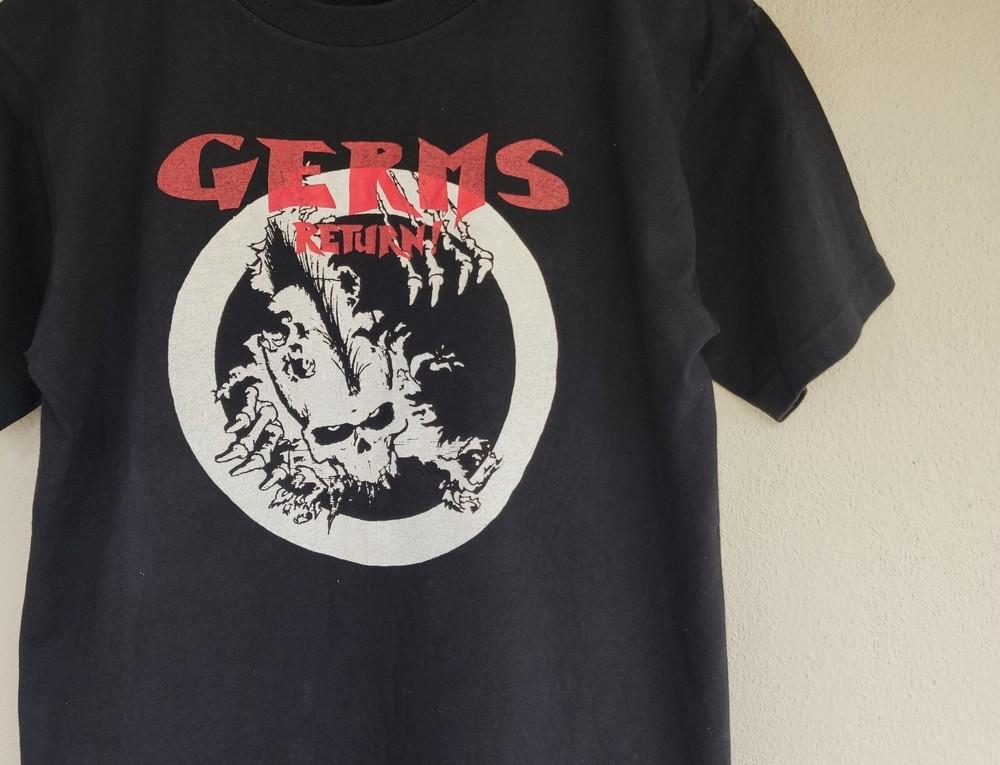 

Vintage The Germs Band Return Cotton Black All Size Men Classic Shirt SE001 Unisex T-Shirt XXXL