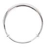 30g Kupfernickel Armband Verstellter Modeschmuck Graviertes Damen Rundarmband für Damen