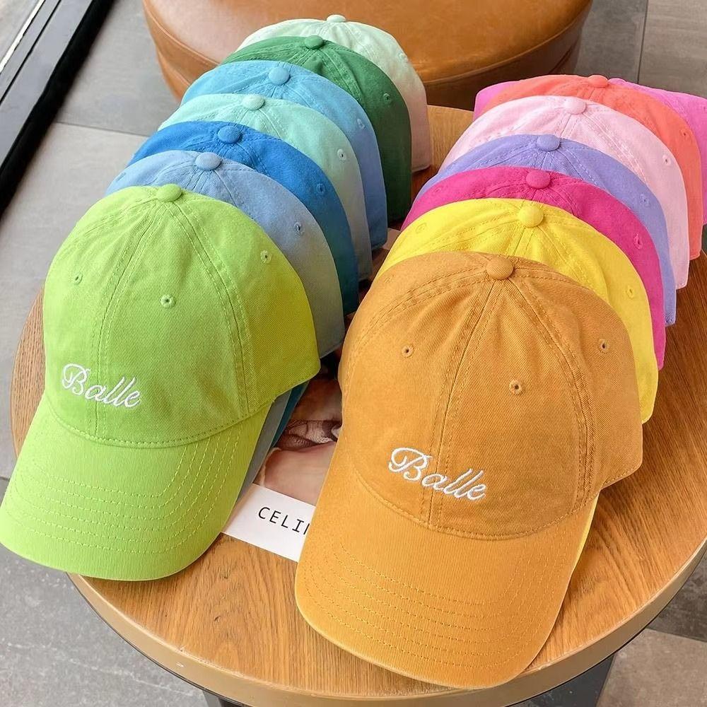 Breathable Vintage Duck Tongue Cap Washable Outdoor Snapback Hat  Riding Running