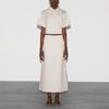 (WMNS) Gucci GG Cotton Gabardine Shirt 'Light Beige' Women's 784901-ZAQUK-2312