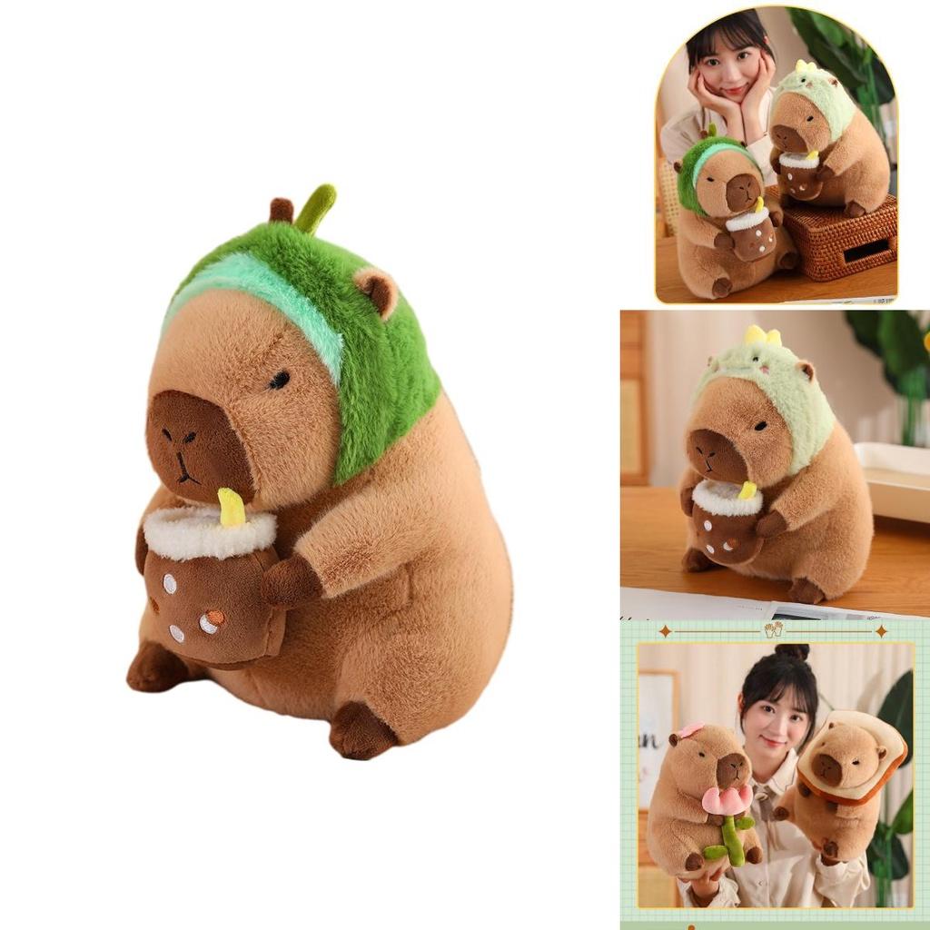 Süßes Plüsch-Capybara-Spielzeug Weiches und kuscheliges Stofftier für Kinder Perfektes Geburtstagsgeschenk 30 cm Höhe