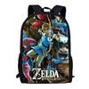 Legend Of Zelda Backpack Breath Of The Wild Game Student School Bag 3D Printed Backpack Cartoon