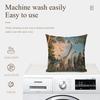 Brachiosaurus Walk Hug Pillowcase  Dinosaurs Backpack Cojines Garden DIY Printed Office Coussin Covers Decorative