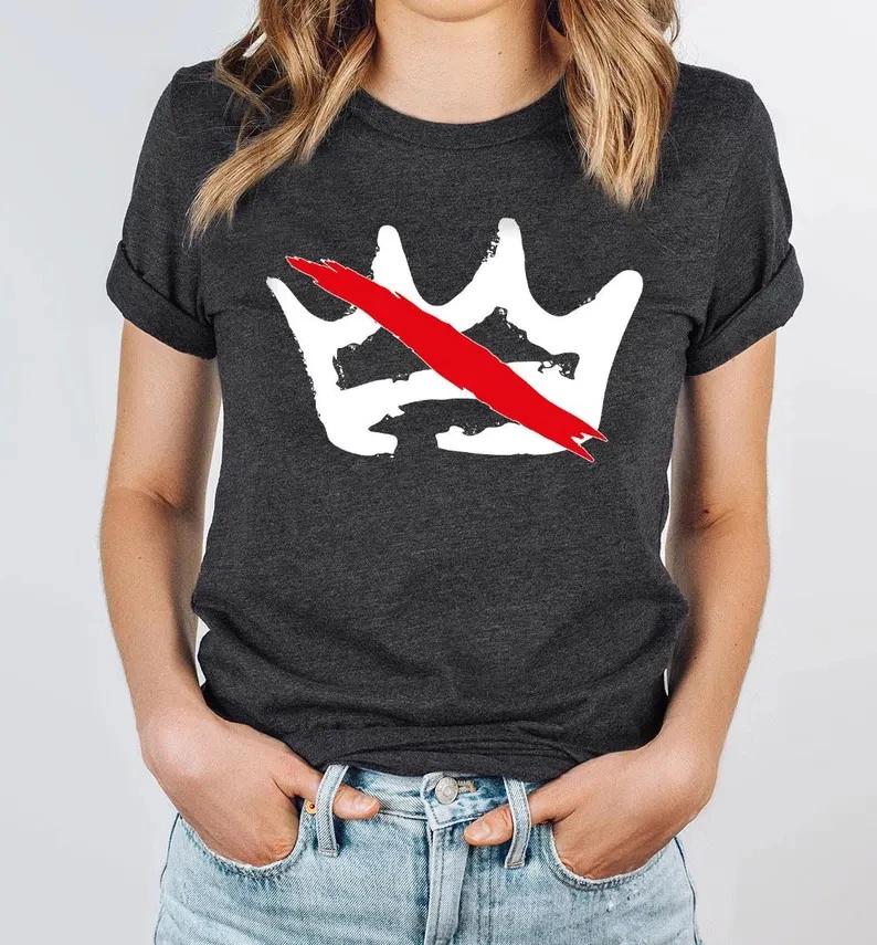 No Kings in America Shirt, Freedom Protest Graphic Tee 4XL