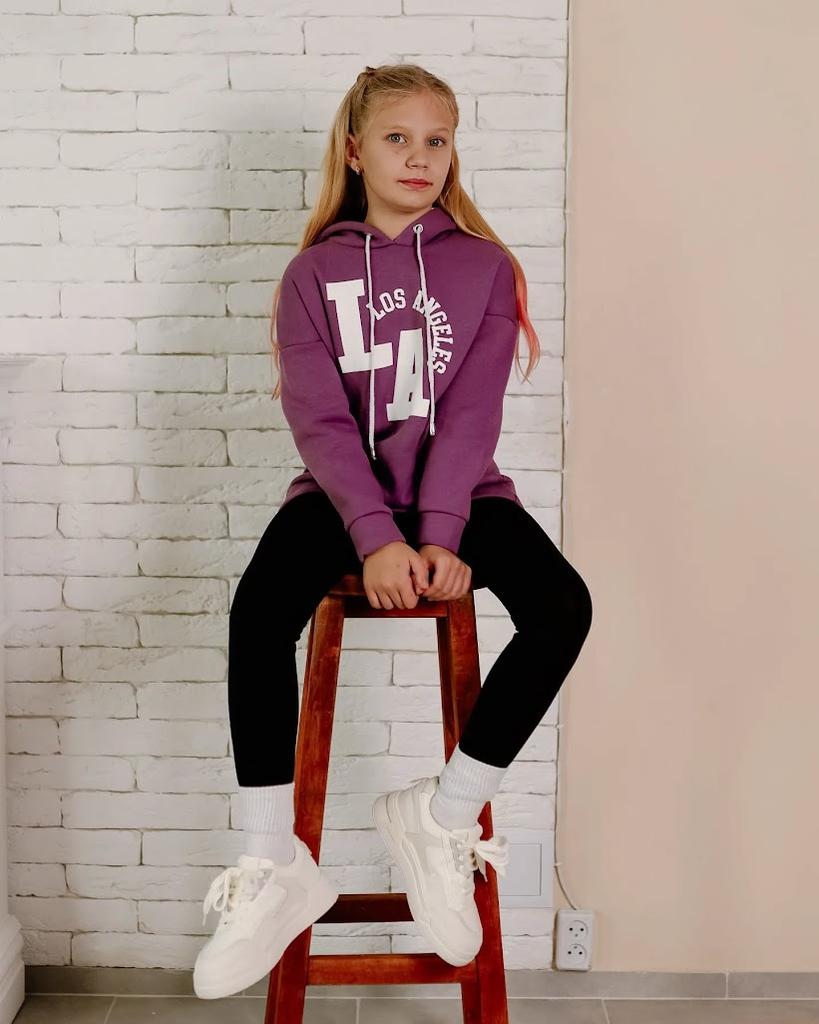 Hoodie – Teenage Girls' Warm Winter Hoodie, Stylish Colors & Comfort, Winter, 6399-025-33-2 HC