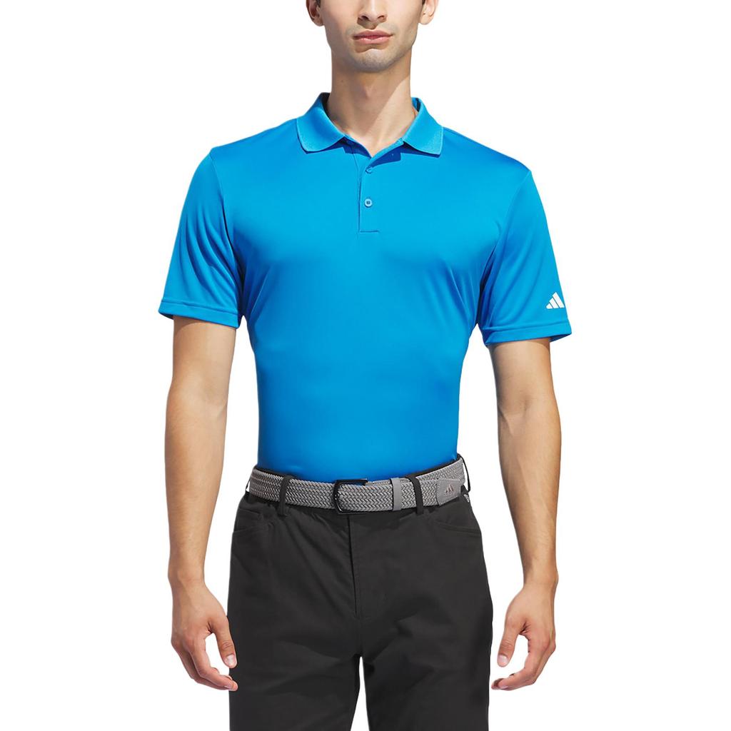 Adidas Polo Shirts Men's Blue Polo Collar Moderate IU4436