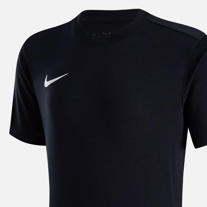 Nike Dri-Fit Park VII Quick-Dry Soft Comfortable Short Sleeve T-Shirt Kids Tops Black White HF0529-010