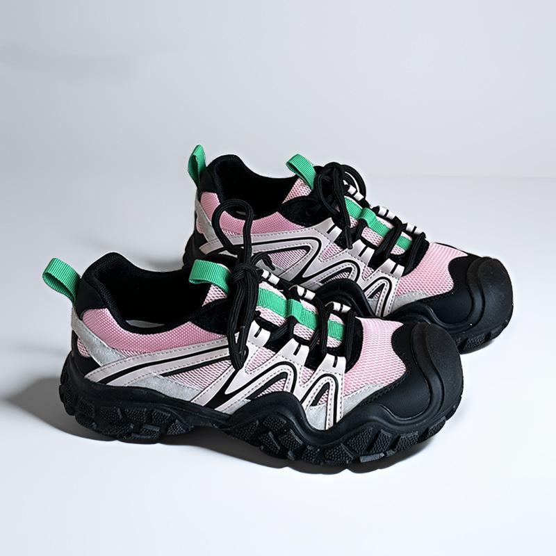 

толстоподошвенные уродливо-милые большеголовые туфли для женщин на весну 2024 года, новые альпинистские дышащие папины спортивные и повседневные туфли для детей 35