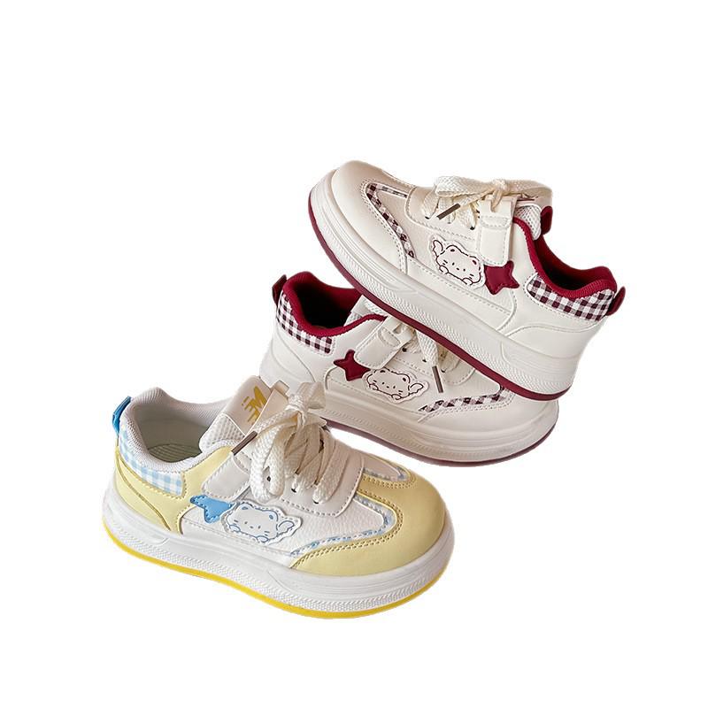 Korean Style Women's White Thick-Soled Shoes - 2026 Trendy Lightweight Sportswear