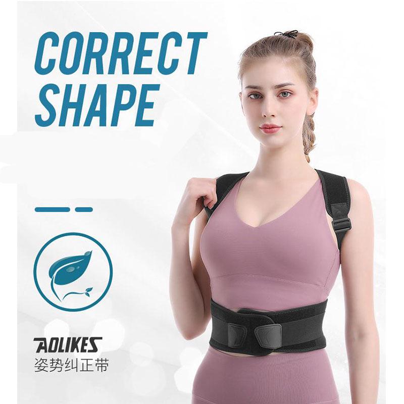 back brace with neck support