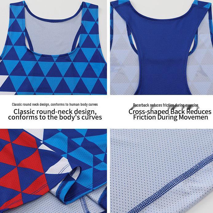 Men's Quick-Dry Breathable Running Vest for Track & Marathon Training - European Size