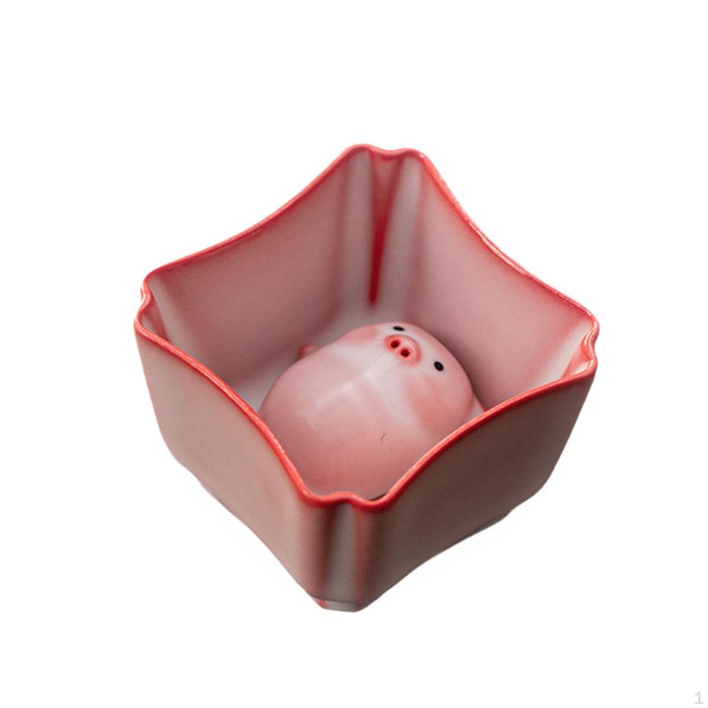 Ceramic Tea Cup Featuring Pet Figurine for Restaurant And Office Use