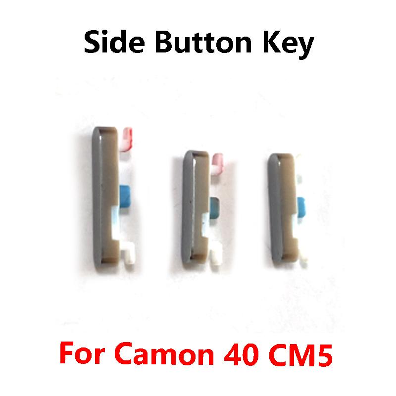 Phone Power Volume Side Button Key For Tecno Camon 40 CM5 Volume Button + Power ON OFF