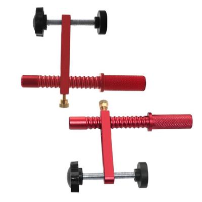 Aluminum Workbench Dog Hold Down Clamps Secure Grip, 19mm/20mm Holes Adjustable Clamps for Woodworking and Craftsmanship