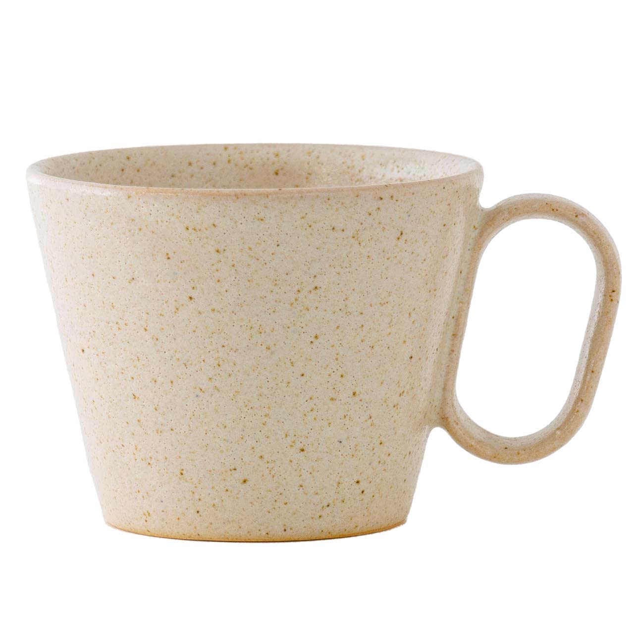 

Wired Beans Eternal Shigaraki Ware Wheat Beige 240ml Mug, Mug,
