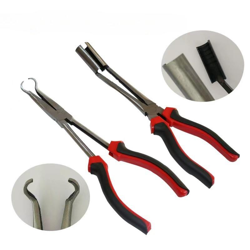 Car Spark Plug Wire Removal Pliers High Voltage Cable Extractor Tool Auto Electrical Disconnect Pliers for Engine Repair