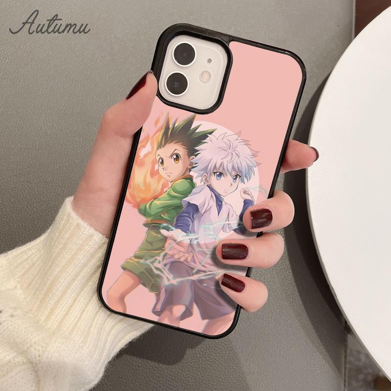 Hunter X HUNTER Hisoka Hrací karta Pouzdro na telefon pro iPhone 11 12 13 14 Pro Max mini XR XS SE 2020 6 7 8 Plus Galaxy S21 S22 Kryt
