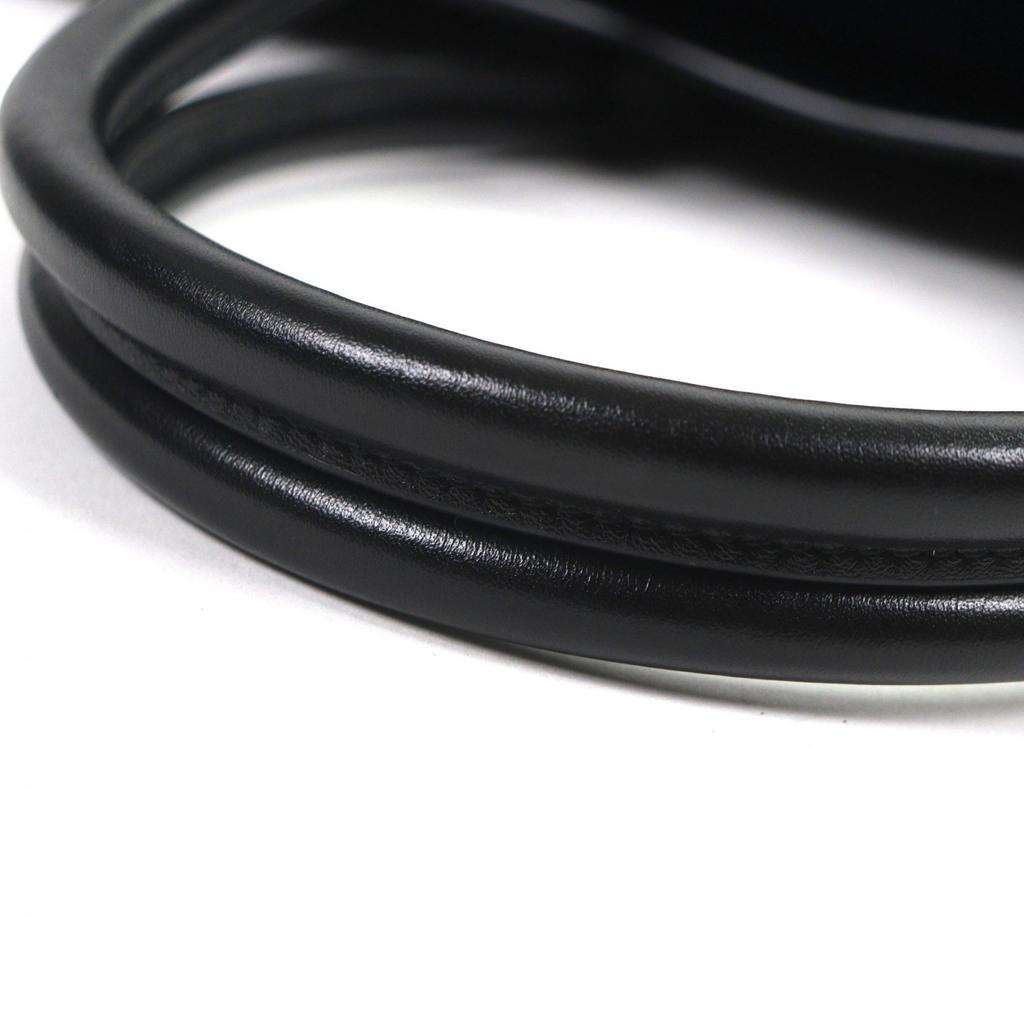 Great SAINT LAURENT PARIS Tote Bag Rib Gauche black leather mens 587273 Used