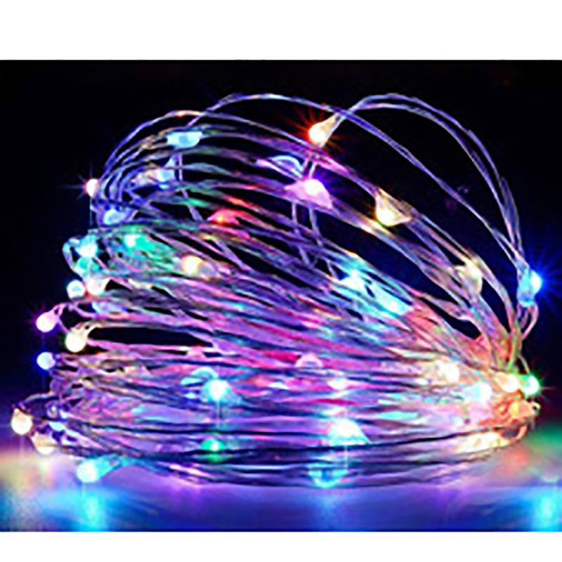 

8 режимов гирлянды на солнечных батареях, 10-30 м, 100-300 светодиодов, водонепроницаемая уличная гирлянда, лампа на солнечной энергии, рождественская для украшения сада 20m разноцветный