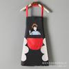 Charming Japanese Waterproof & Oil-Proof Kitchen Apron for Cooking & Housework - Women's Fashion with Logo