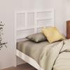 VidaXL Headboard White 96x4x104 Cm Solid Pine Wood 818171