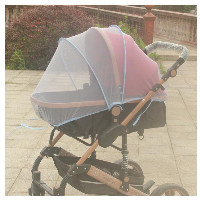Universal Baby Stroller Full-Cover Mosquito Net - Dustproof & Encrypted Fabric