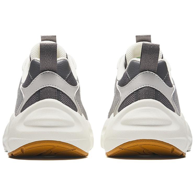 Anta Life Collection Slip Resistant Abrasion Resistant Low top Casual Shoes Men's Gray 912438805-7