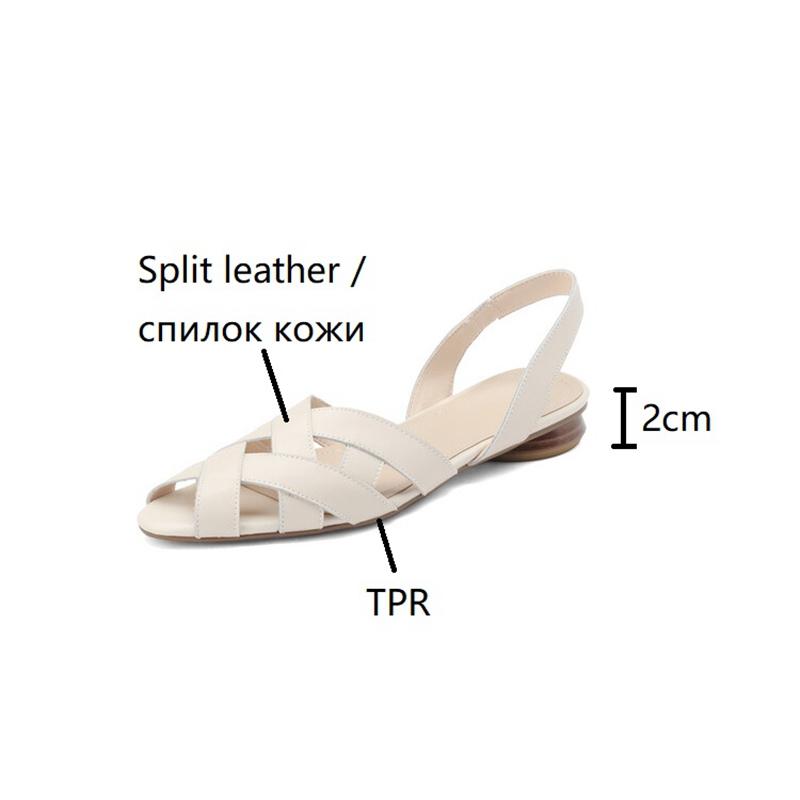 Fashion Split Leather Sandals Women Pointed Toe Chunky Heel Women Shoes 2025 Summer Shoes for Women Giadiator Shoes New Sandalias Mujer