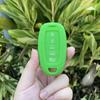 For Hyundai Palisade Ix35 Tucson Accent Santa Fe Solaris ELANTRA Azera 5 Button Silicone Car Key Cover Case Keychain Accessories