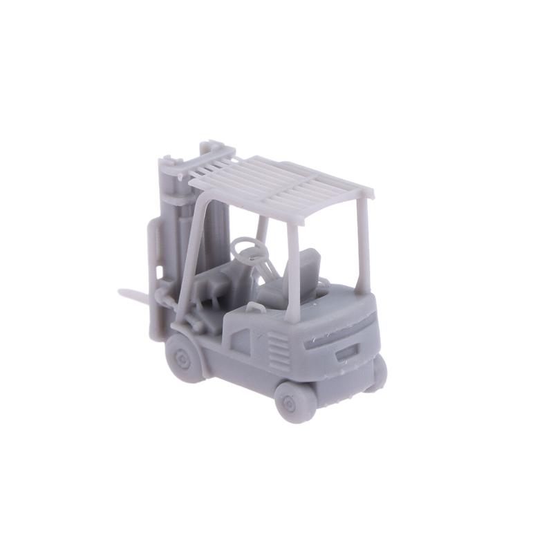 1/144 Scale Forklifts & Lift Trucks Model Kit Realistic Construction Vehicle Toy Mini Engineering Car Forklift Model