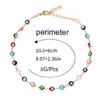 Fashionable Demons Eye Anklet Stylish Ankle Bracelet Adjustable Feet Chain Leg Ankle Bracelet Alloy Texture for Feet