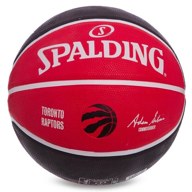 Buy Basketball Ball SPALDING NBA Team TORONTO RAPTORS 83511Z №7 Red
