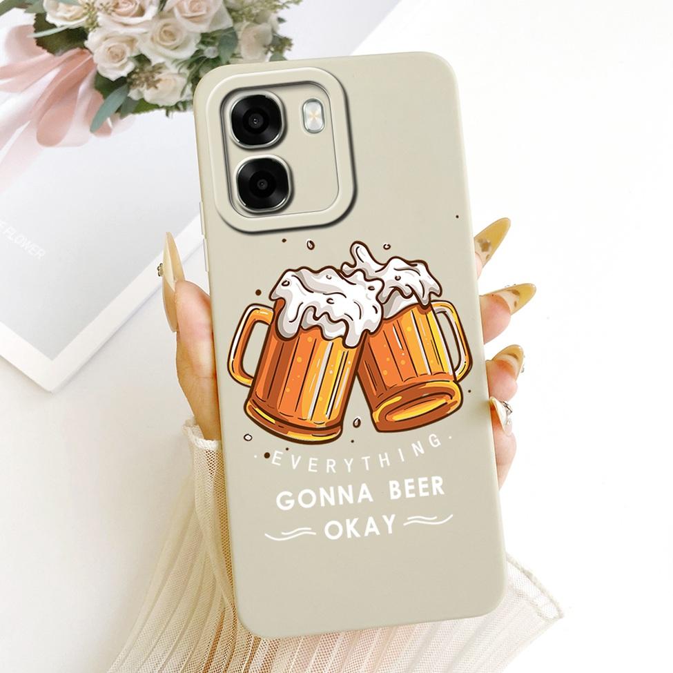 For Oppo A6 4G CPH2817 Casing For Oppo A6 5G Cover Luxury Fashion Cute Funny Painted Silicone Case For Oppo A6 CPH2831 PLT120