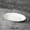 Japanese Style Oval Ceramic Fish Plate