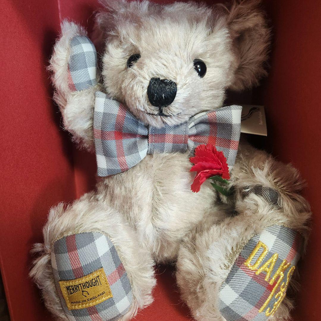 

[USED] DAKS original teddy bear, limited to 100 units