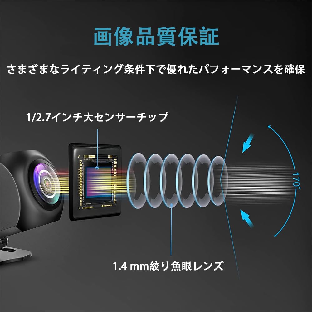 ZHSHXNGY Camera de Rezervă Auto Spate Față 2 AHD CMOS Ajustabilă Largă Noapte 12V Universală pentru Mașină Instalare Ușoară Cameră, Cameră, Cameră, Megapixel, Compatibilă,