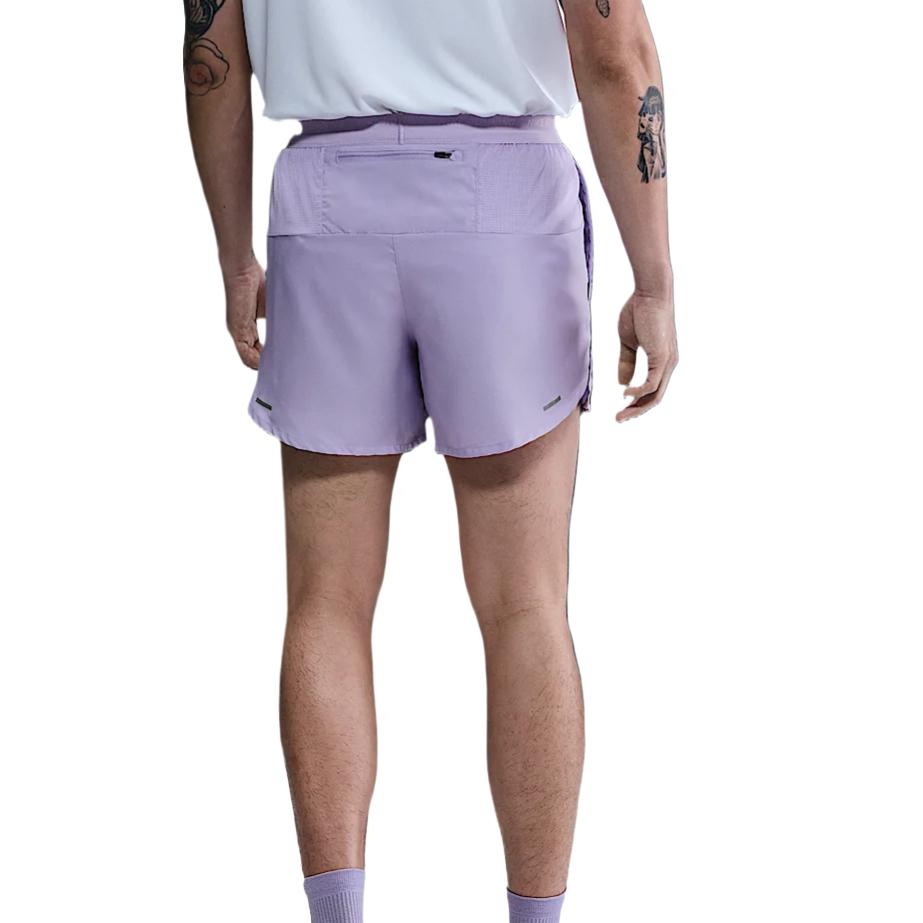 Nike Dry Fit Stride Soft Skin Comfortable Solid Color Sports Shorts Men Shorts Purple DM4756-515