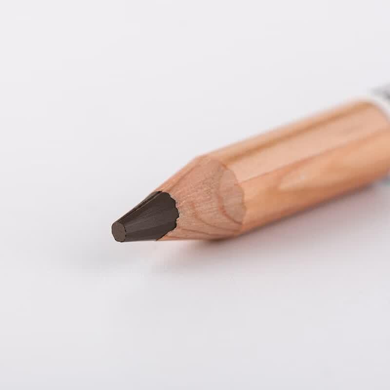 Деревянный карандаш для бровей MUJI